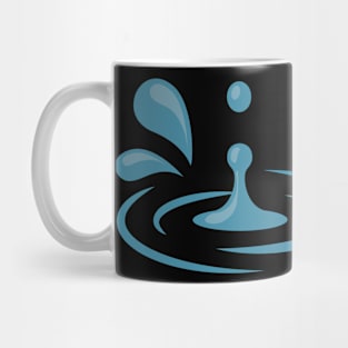 Water Droplets Mug